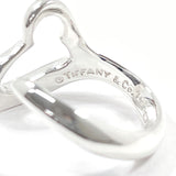 TIFFANY&Co. Ring Open heart Elsa Peretti Silver925 #US 4 3/4 Silver Women Second hand