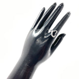 TIFFANY&Co. Ring Open heart Elsa Peretti Silver925 #US 4 3/4 Silver Women Second hand
