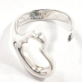 TIFFANY&Co. Ring Open heart Elsa Peretti Silver925 #US 4 3/4 Silver Women Second hand