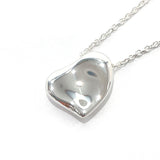 TIFFANY&Co. Necklace Full heart Elsa Peretti Silver925 Silver Women Used