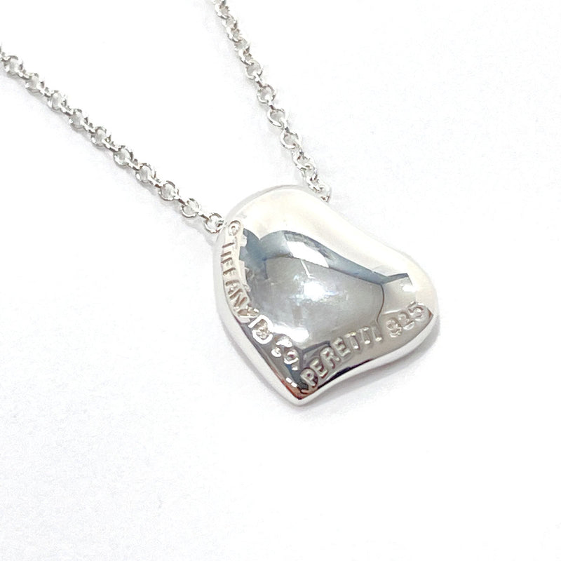 TIFFANY&Co. Necklace Full heart Elsa Peretti Silver925 Silver Women Used