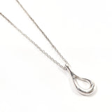 TIFFANY&Co. Necklace open teardrop Elsa Peretti Silver925 Silver Women Used