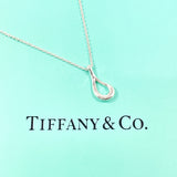 TIFFANY&Co. Necklace open teardrop Elsa Peretti Silver925 Silver Women Second hand