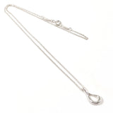 TIFFANY&Co. Necklace open teardrop Elsa Peretti Silver925 Silver Women Second hand