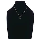 TIFFANY&Co. Necklace open teardrop Elsa Peretti Silver925 Silver Women Second hand