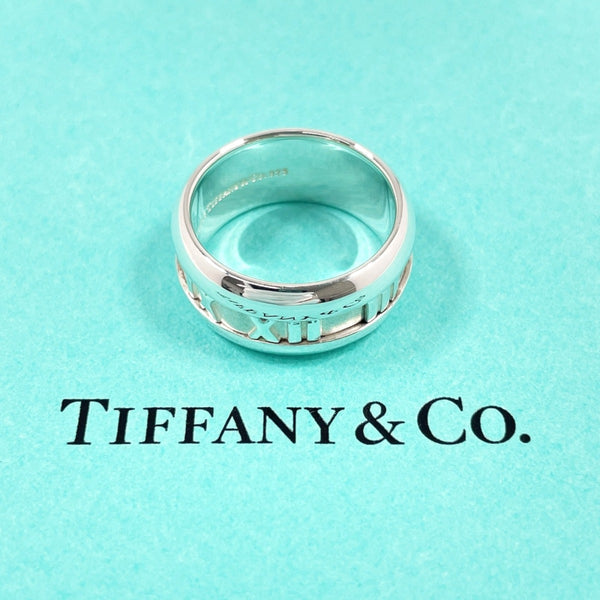 TIFFANY&Co. Ring Atlas Silver925 #US 6 3/4 Silver unisex Second hand