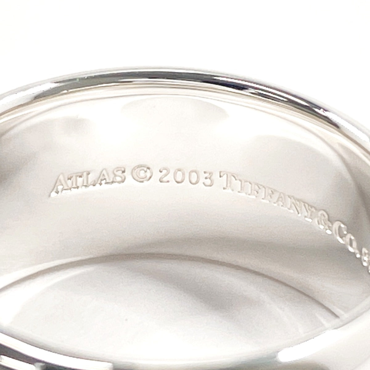 TIFFANY&Co. Ring Atlas Silver925 #US 6 3/4 Silver unisex