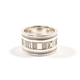 TIFFANY&Co. Ring Atlas Silver925 #US 6 1/2 Silver unisex Second hand