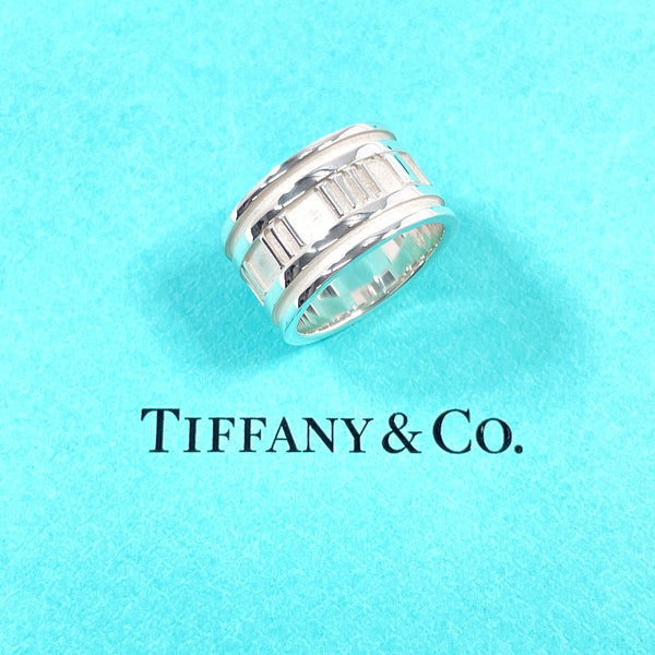 TIFFANY&Co. Ring Atlas Silver925 #US 6 1/2 Silver unisex Second hand