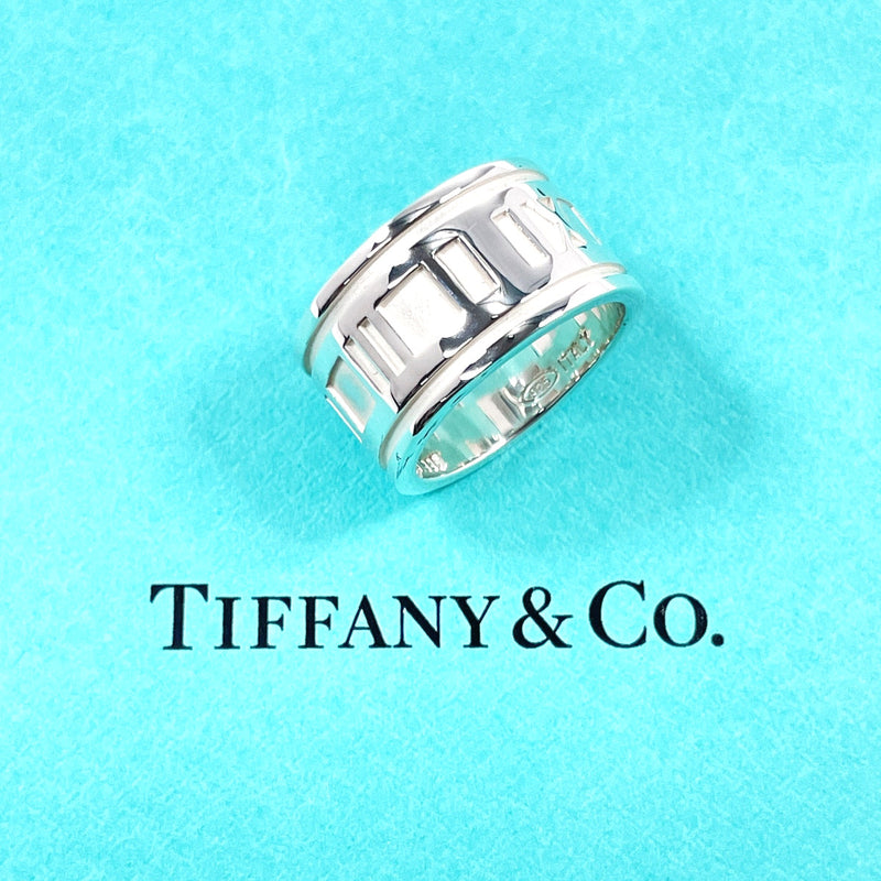 TIFFANY&Co. Ring Atlas Silver925 #US 6 1/4 Silver unisex Second hand