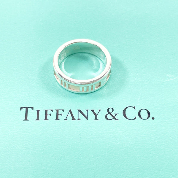 TIFFANY&Co. Ring Atlas Silver925 #13(JP Size) Silver Women Used