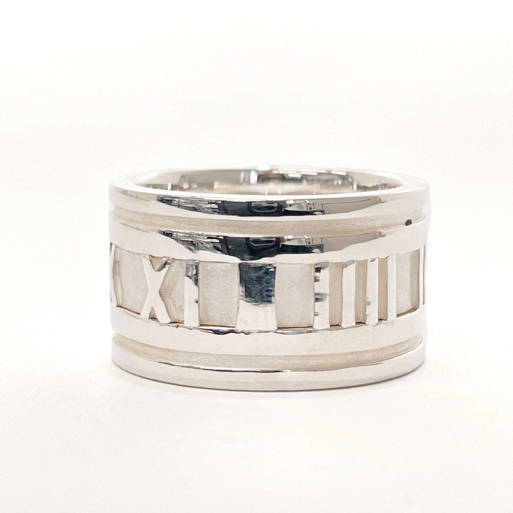 TIFFANY&Co. Ring Atlas Silver925 #US 6 1/4 Silver Women Second