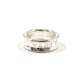 TIFFANY&Co. Ring 1837 Silver925 #US 4 3/4 Silver Women Second hand