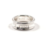 TIFFANY&Co. Ring 1837 Silver925 #US 4 3/4 Silver Women Second hand