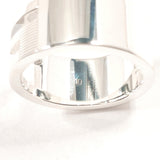 GUCCI Ring Branded Cutout G Sterling Silver 925 US Size 5 Women Accessory