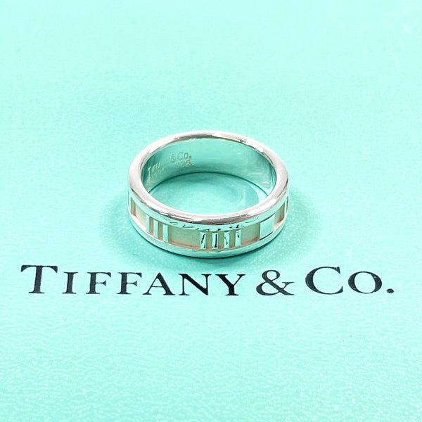 TIFFANY&Co. Ring Atlas Silver925 #13(JP Size) Silver Women Used