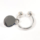 TIFFANY&Co. key ring Round tags Silver925 Silver unisex Second hand