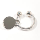 TIFFANY&Co. key ring Round tags Silver925 Silver unisex Second hand