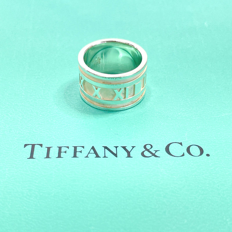 TIFFANY&Co. Ring Atlas Silver925 #9(JP Size) Silver Women Used