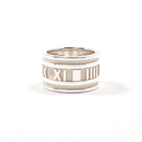 TIFFANY & CO. Ring Atlas Wide ring Sterling Silver 925 US Size 5 Women vintage