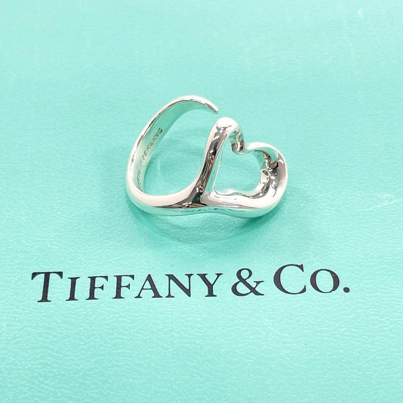 TIFFANY&Co. Ring Open heart Elsa Peretti Silver925 #12(JP Size) Silver Women Used