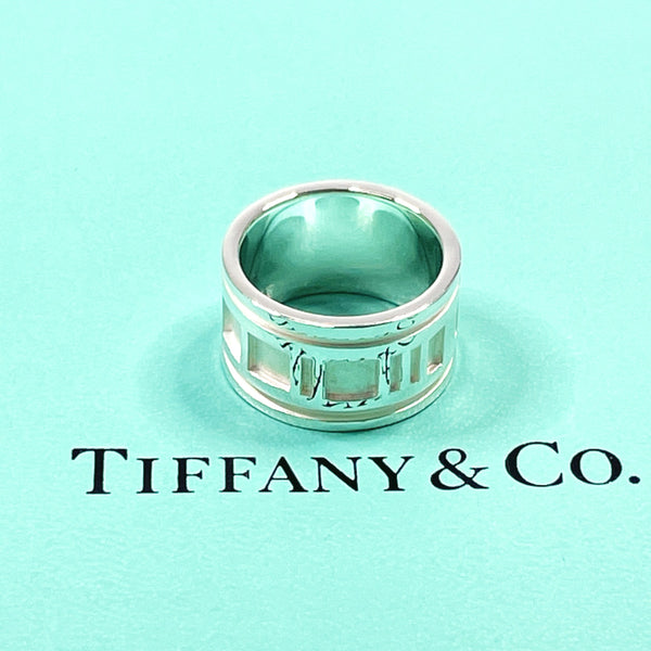 TIFFANY&Co. Ring Atlas Silver925 #12(JP Size) Silver Women Used