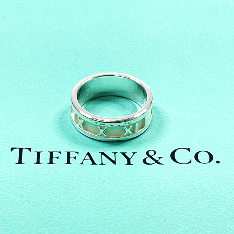 TIFFANY&Co. Ring Atlas Silver925 #9(JP Size) Silver Women Used