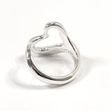 TIFFANY&Co. Ring Open heart Elsa Peretti Silver925 #9(JP Size) Silver Women Used