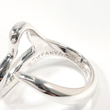 TIFFANY&Co. Ring Open heart Elsa Peretti Silver925 #9(JP Size) Silver Women Used