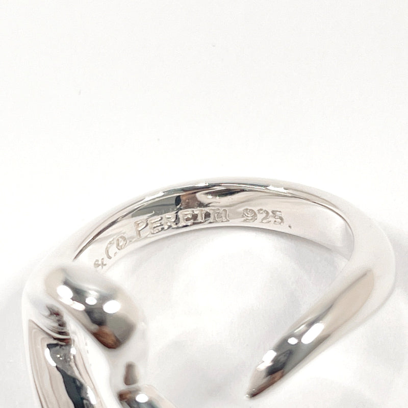 TIFFANY&Co. Ring Open heart Elsa Peretti Silver925 #9(JP Size) Silver Women Used