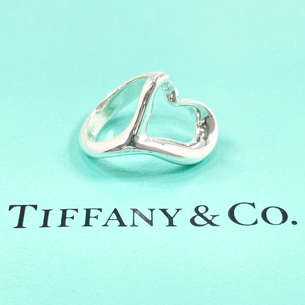 TIFFANY&Co. Ring Open heart Elsa Peretti Silver925 #7(JP Size) Silver Women Used