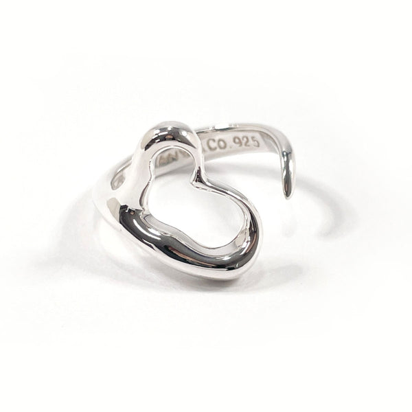 TIFFANY&Co. Ring Open heart Elsa Peretti Silver925 #12(JP Size) Silver Women Used