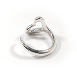 TIFFANY&Co. Ring Open heart Elsa Peretti Silver925 #12(JP Size) Silver Women Used