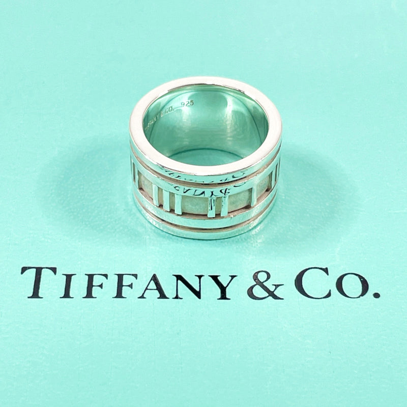 TIFFANY&Co. Ring Atlas Silver925 #11(JP Size) Silver Women Used