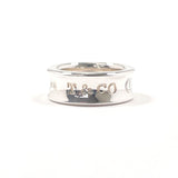 TIFFANY&Co. Ring 1837 Medium Silver925 #US 3 3/4 Silver Women Second hand