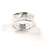 TIFFANY&Co. Ring 1837 Medium Silver925 #US 3 3/4 Silver Women Second hand