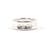 TIFFANY&Co. Ring 1837 Medium Silver925 #US 5 3/4 Silver Women Second hand