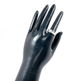 TIFFANY&Co. Ring 1837 Medium Silver925 #US 5 3/4 Silver Women Second hand