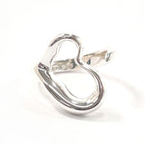 TIFFANY&Co. Ring Open heart Elsa Peretti Silver925 #9(JP Size) Silver Women Used