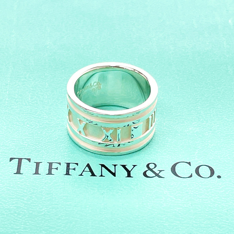 TIFFANY&Co. Ring Atlas Silver925 #11(JP Size) Silver Women Used