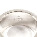 GUCCI Ring Cutout G Silver925 #US 6 Silver unisex Second hand