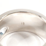GUCCI Ring Cutout G Silver925 #US 6 Silver unisex Second hand