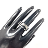 GUCCI Ring Cutout G Silver925 #US 6 Silver unisex Second hand