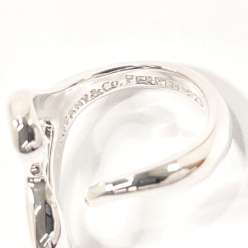 TIFFANY&Co. Ring Open heart Elsa Peretti Silver925 #9(JP Size) Silver Women Used