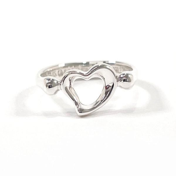 TIFFANY&Co. Ring Open heart Elsa Peretti Silver925 #8.5(JP Size) Silver Women Used