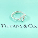 TIFFANY&Co. Ring Open heart Elsa Peretti Silver925 #8.5(JP Size) Silver Women Used