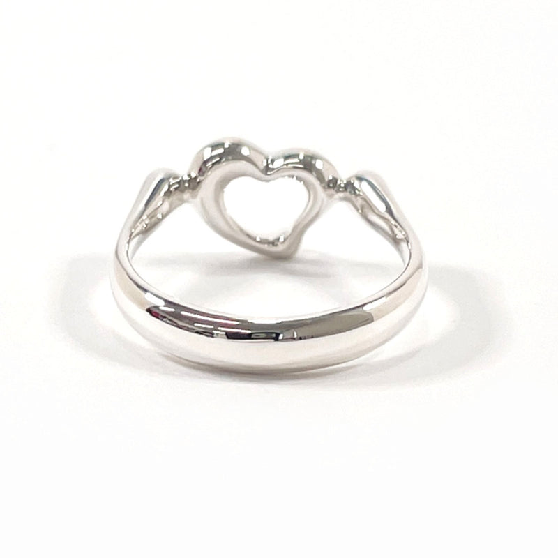 TIFFANY&Co. Ring Open heart Elsa Peretti Silver925 #8.5(JP Size) Silver Women Used