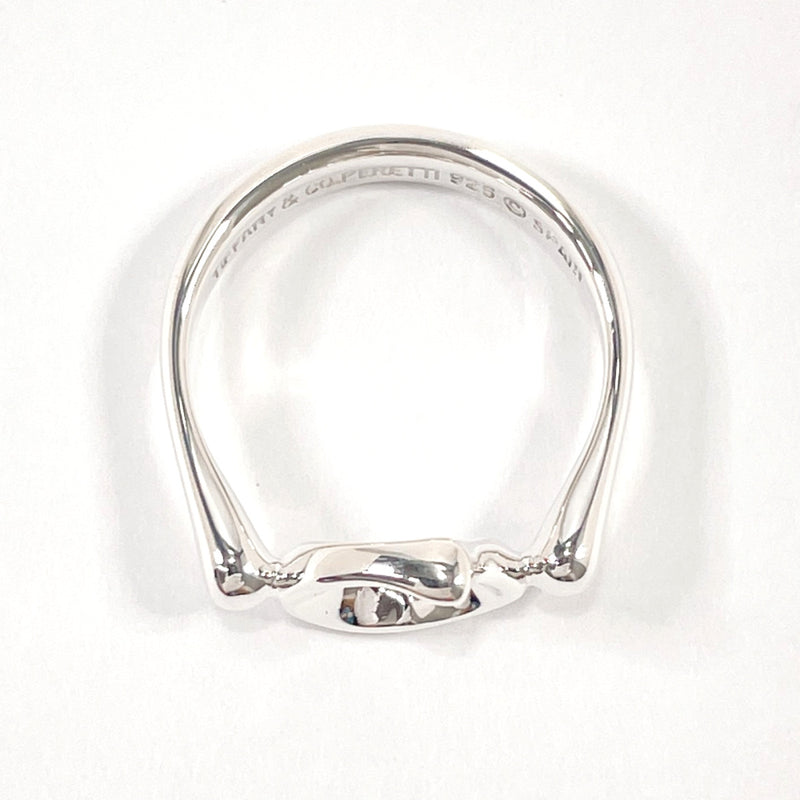 TIFFANY&Co. Ring Open heart Elsa Peretti Silver925 #US 4 3/4 Silver Women Second hand