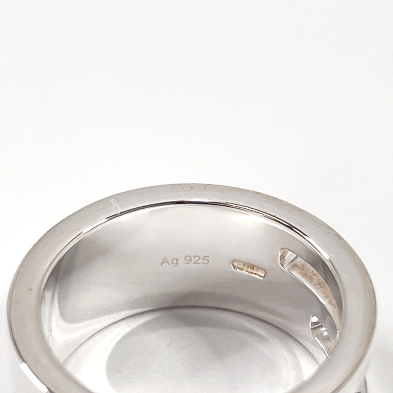 GUCCI Ring Branded Cutout G Silver925 #US 4 1/4 Silver Women Second hand