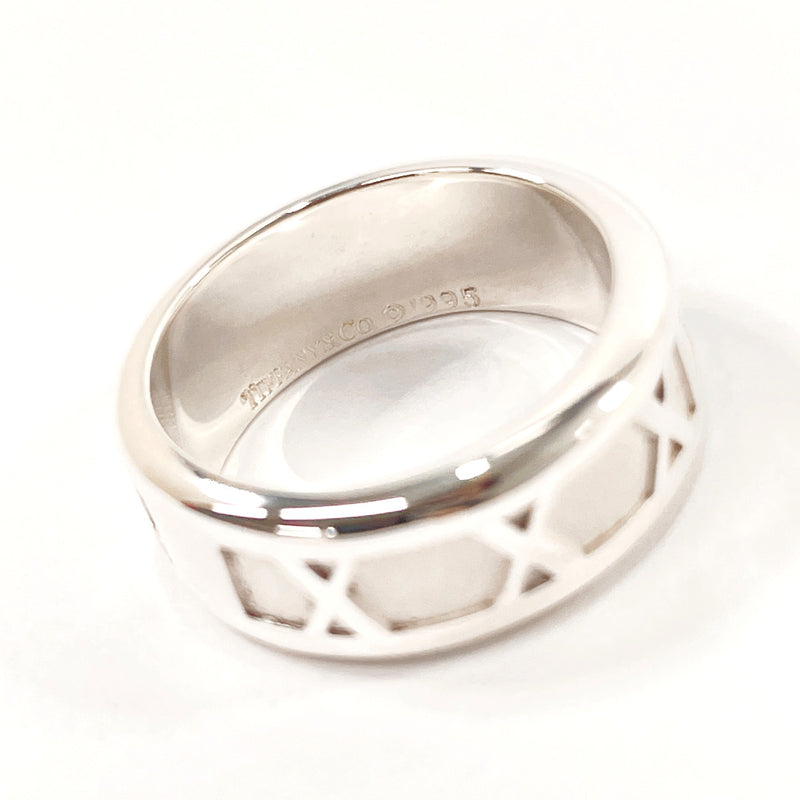 TIFFANY&Co. Ring Atlas Silver925 #11(JP Size) Silver Women Used